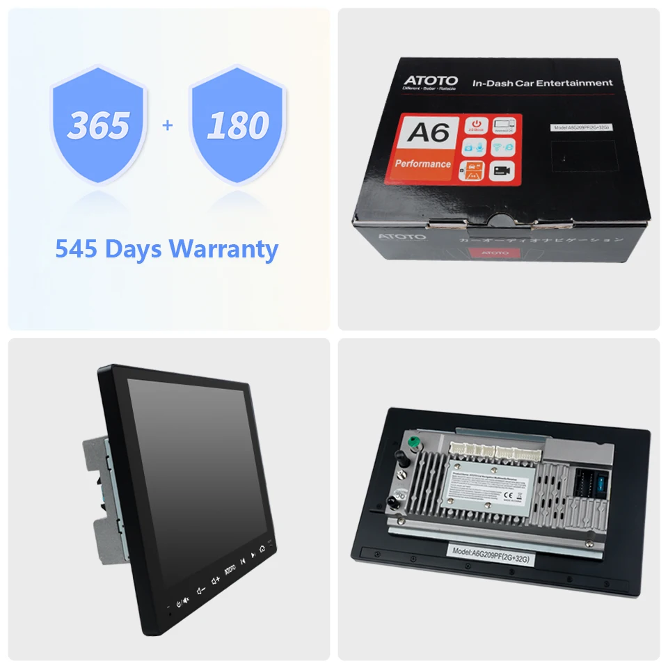 9 inch 2DIN Android Car Stereo GPS Navigation Display Audio