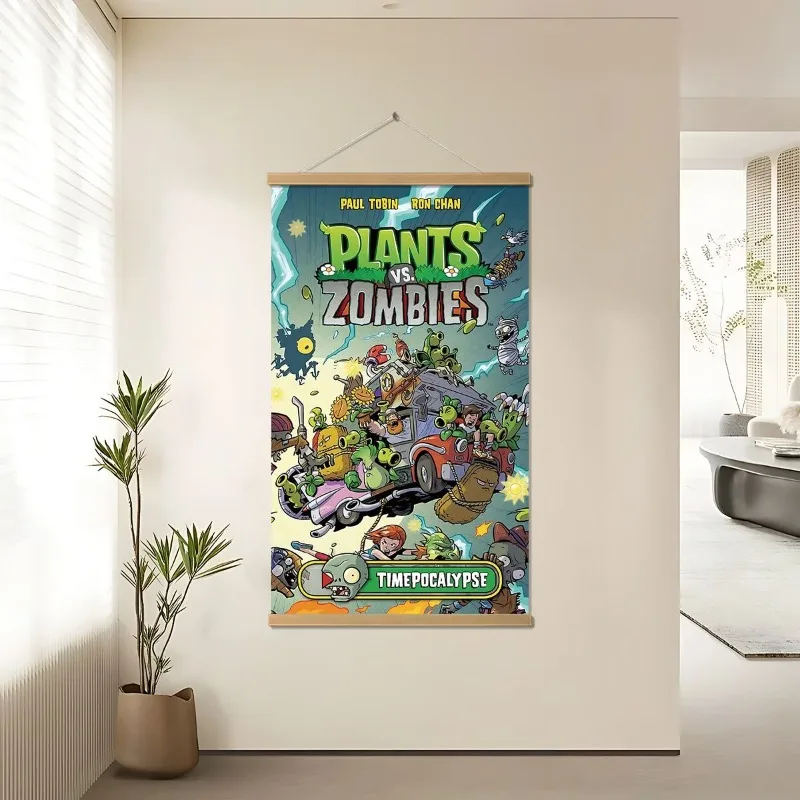 

Настенные холсты и постеры по игре Plants vs. Zombies для киберспортивных отелей, геймерских комнат, декор в стиле киберпанк