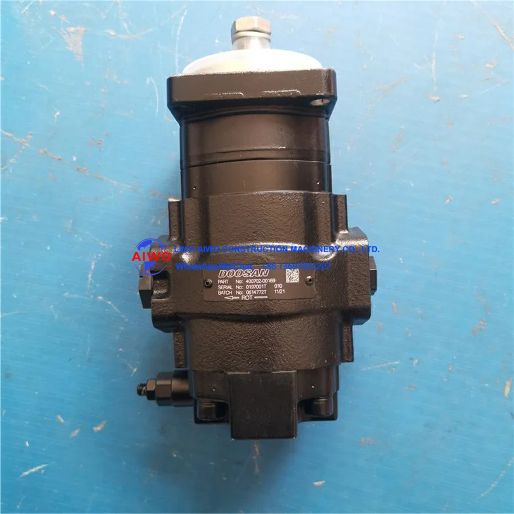 yyhc Linyi aiwo Doosan hydraulic fan motor 400702-00169 for DL420A  wheel loader