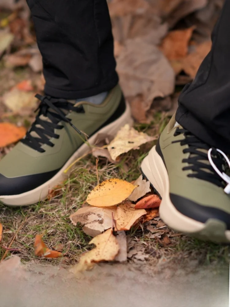 

High-End GTEX Waterproof Outdoor Casual oes for Men Premium Quali Offline 590 Faionable Spor round Toe Mixed Material