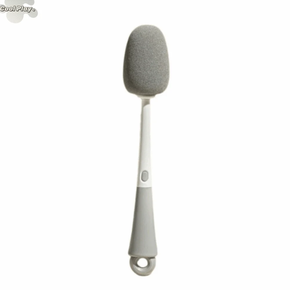 

5-in-1 Water Bottle Brush Soft Bristles Nylon Sponge Feeding Bottle Brush Long Handled BPA-Free Bottle Cleaning Brush Set
