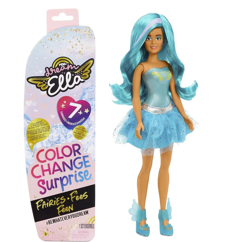 

Dream Ella Colorful Surprise Fairy 11.5-inch Fashion Dress Up Doll Collection Doll Children's Gift