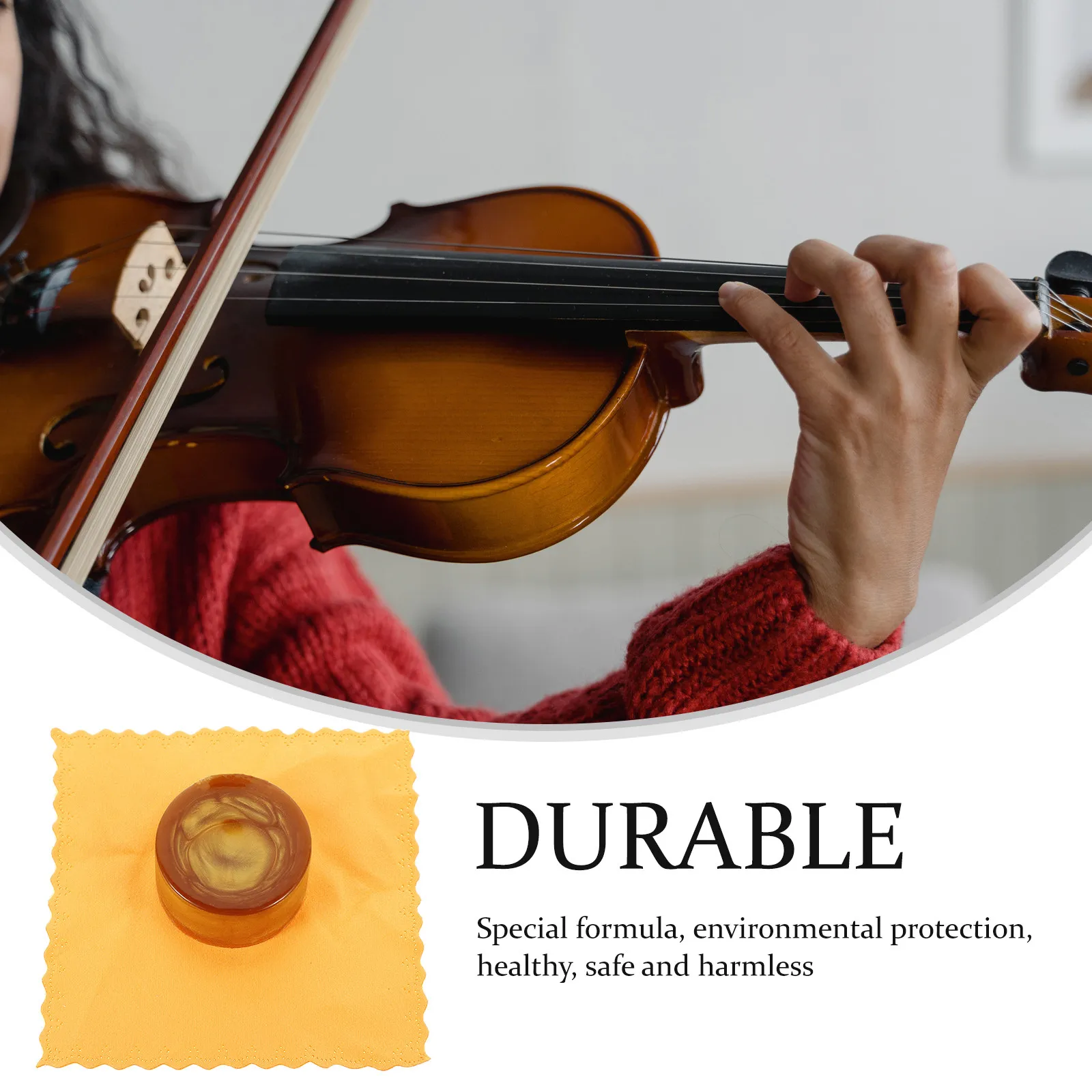 Professional Low Dust Natural Rosin for Violin Viola Cello String Instrument Premium String Maintenance Tool Higher Purity Shine