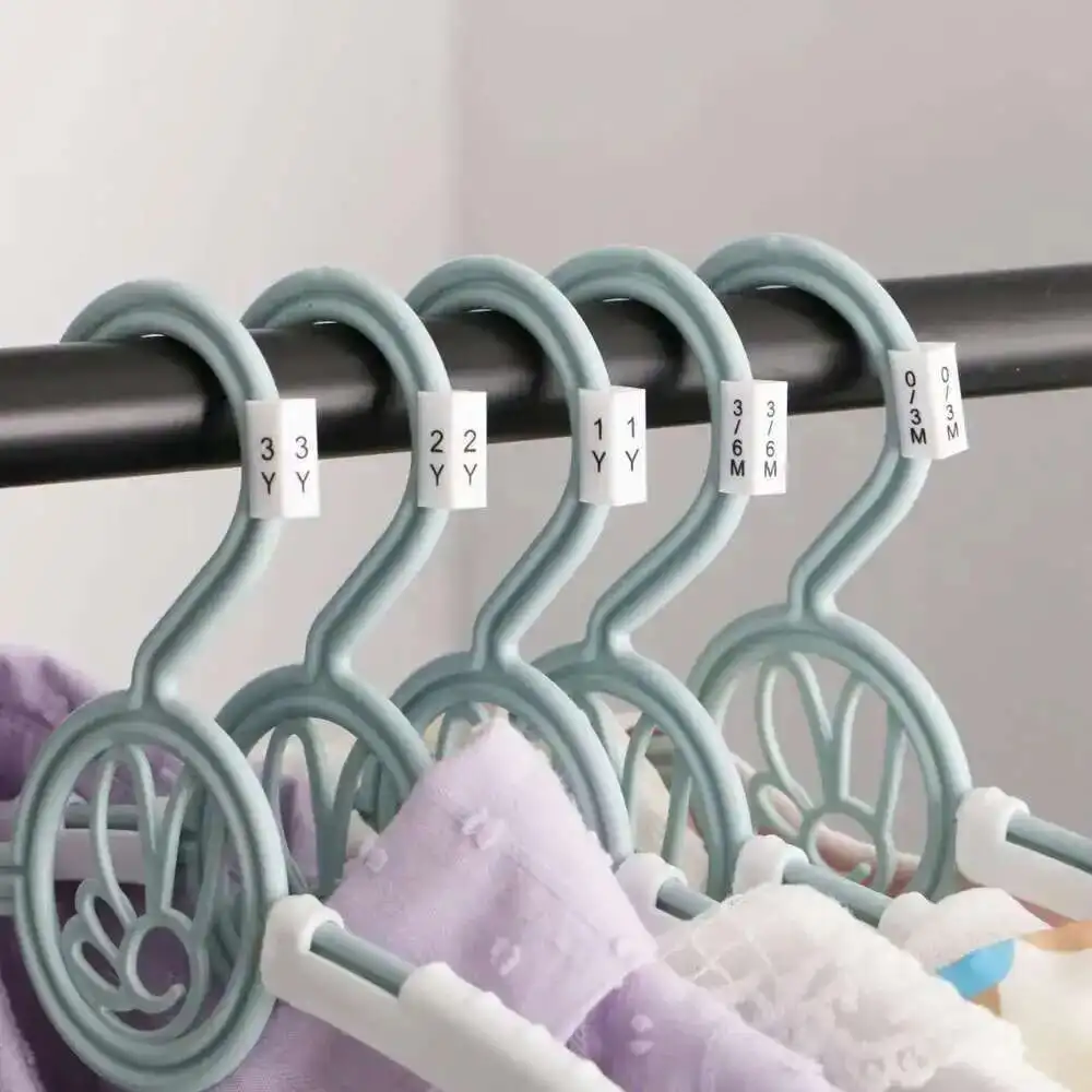 Picture 4: 20pcs Coat Hanger Size Cubes Babieswear Garment Clothes Marker Babies Size Cube