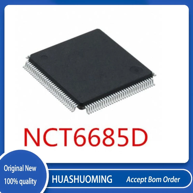 5Pcs/Lot  NCT6685D  NCT6685   LQFP-128     NTP7513  NTP8230G   QFN-48