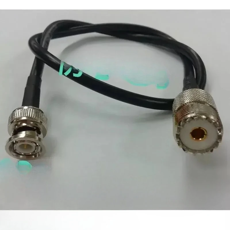 

BNC/UHF-JK RF coaxial connection line BNC male to UHF female relay station intercom adapter line