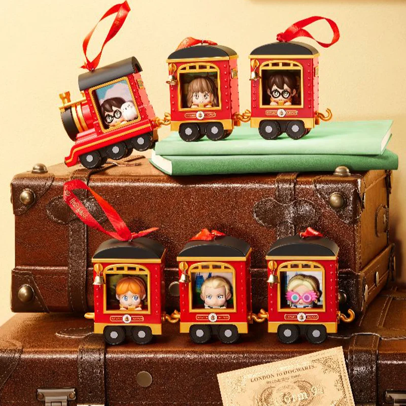 

MINISO Harry Potter Series Hogwarts Express слепая коробка кулон подарочная загадочная коробка