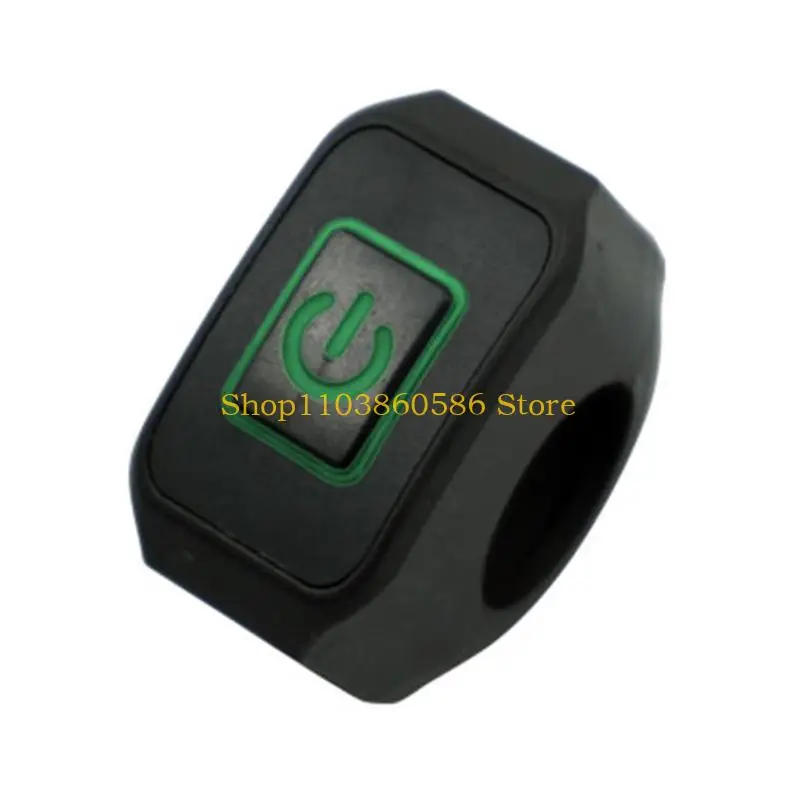 

242A для электрической звезды, водонепроницаемая кнопка управления, 22 мм, 12 В, кнопка, переключатель на руль мотоцикла