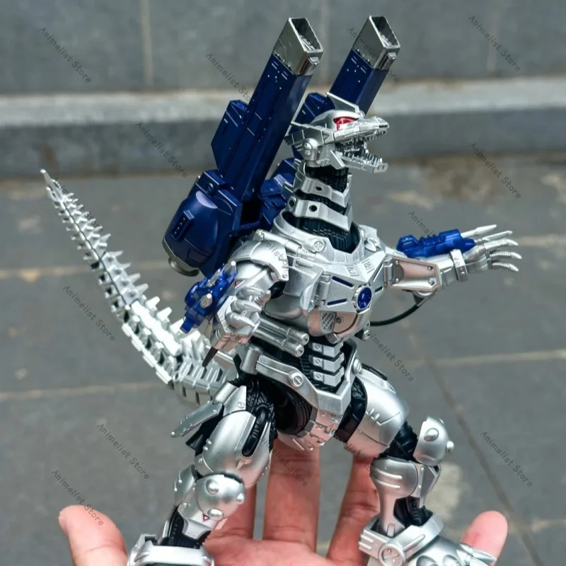 Keeppley Original Mechagodzilla Assembled Building Block Model Movable Action Figure Collectible Desktop Decoration Gift - view 3