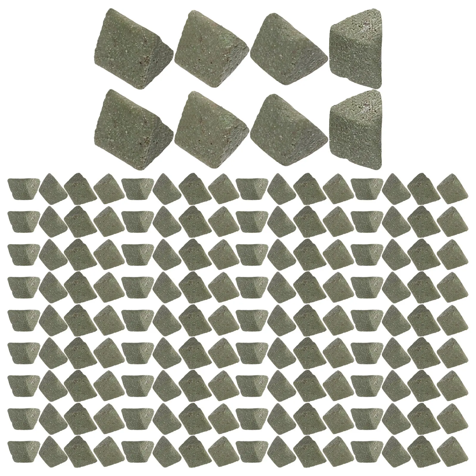 

Silicon Carbide Ceramic Triangle Polishing Abrasive Media for Jewelry Craft DIY Tumbling Grinding Glossy Efficient