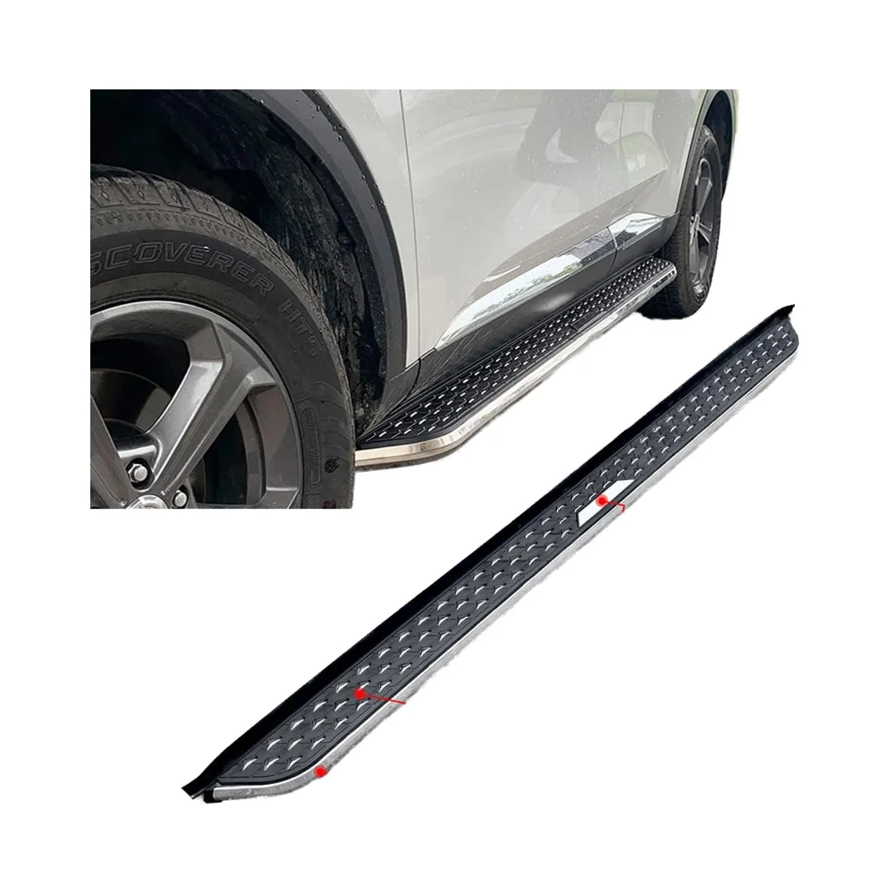 

New Arrival 2pcs Car Door Side Steps Running Boards Side Pedalsfor Hyundai Santa Cruz 2022-2024 Foot Stepcustom