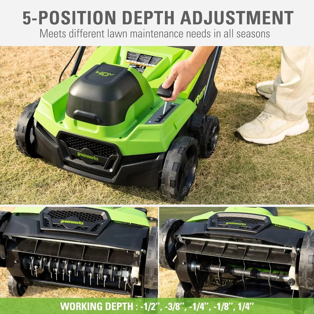 Greenworks-dehollycher, 40v, 15 polegadas, apenas ferramenta