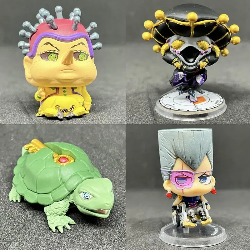 

Bandai Jojos Bizarre Adventure Golden Wind Gashapon Collectible Mini Action Figures Giorno Polnareff In Stock For Collectors