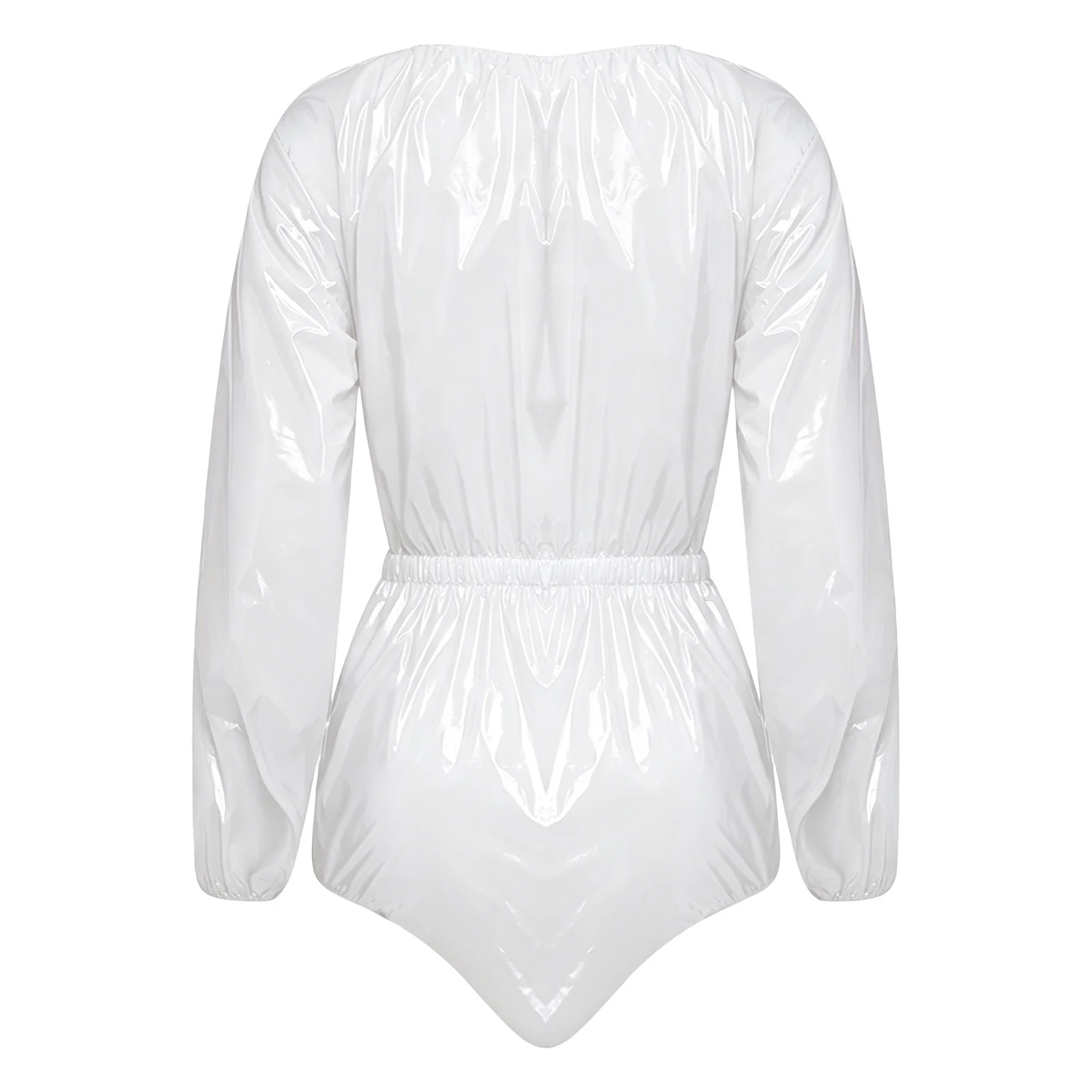 Women Men Waterproof Elastic Waist Bodysuit Leak-proof Diaper Cover Swimwear Elderly Bedridden Special Needs Adaptive Clothing view 4