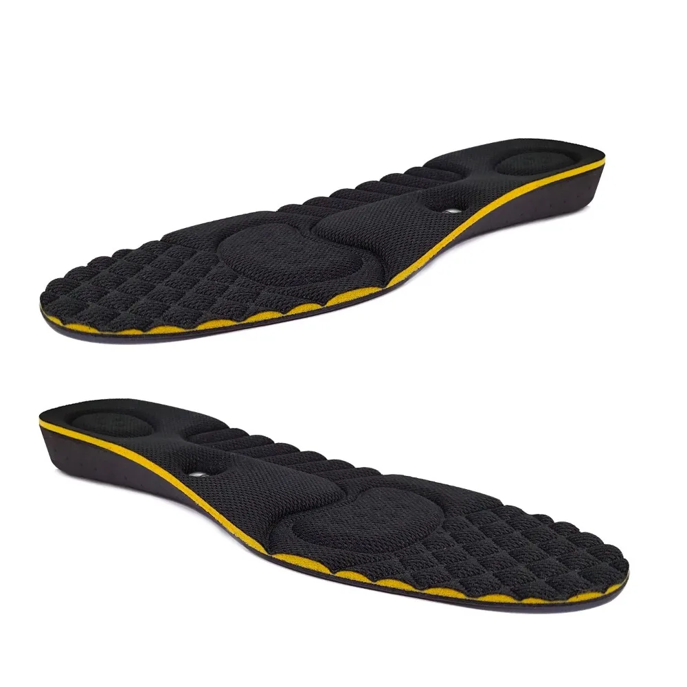 Magnet Massage Height Increase Insoles Invisible Heighten Lift Women Men Insoles Shock Absorption 2/3/4/5cm Up Feet Care Cushion