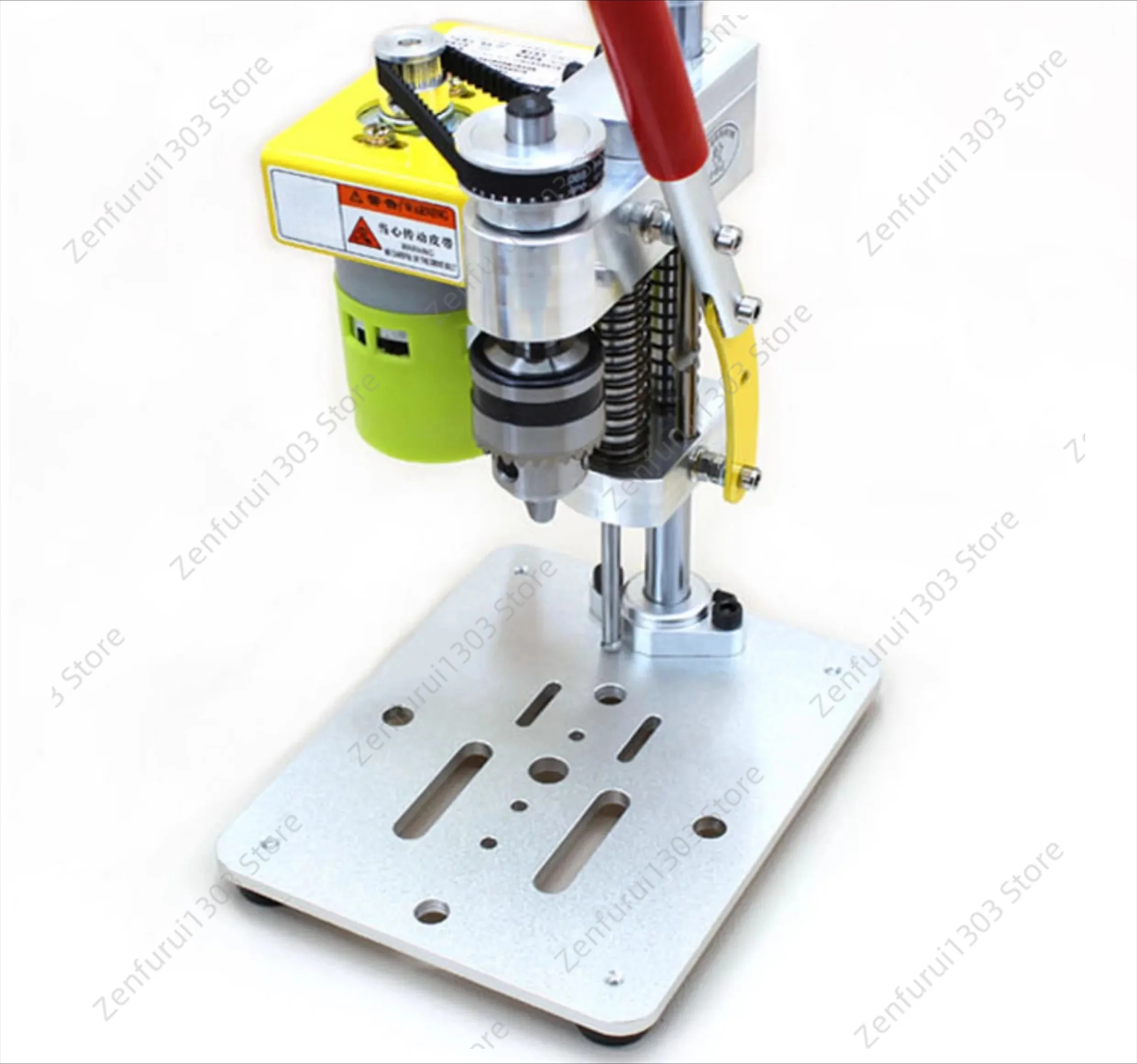 Mini Drill Press Precision Desktop Drilling Machine 795 Motor B10 Chuck DIY Hole Drilling Tool for Metal Wood Craft
