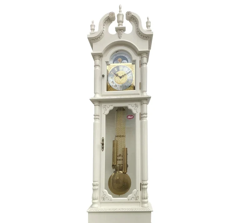 

European Style Mechanical Floor Clock Living Room Villa Retro Clock American Vertical Pendulum Clock Classical