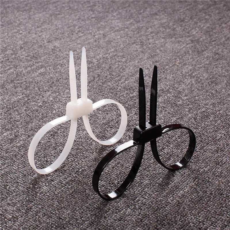 Flex Cuffs Plastic Nylon Disposable Zip Tie Handcuffs Toughness Cable Handcuff Public Security Enforcement Gardening