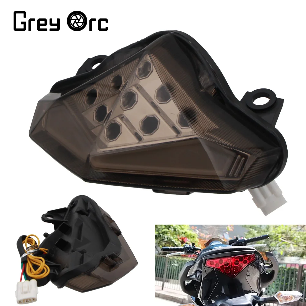 

ER 6N Taillights For KAWASAKI Ninja 650 ER 6N ER 6F 2012-2016 Ninja 400R Motorcycle LED Taillights Brake Steering Integration