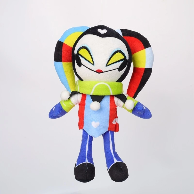 Hazbin Hotel Clown Knuffel Leuke Zachte Demon Boss Pop Voor Thuis Display Party Tafel Decor Voor Tieners Kinderen Spooky Halloween Gift