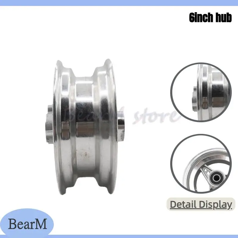 

High-Quality 6-Inch Aluminum Alloy 3-Hole Disc Brake Wheel Hub Suitable for Electric Scooter Wheel Hubs