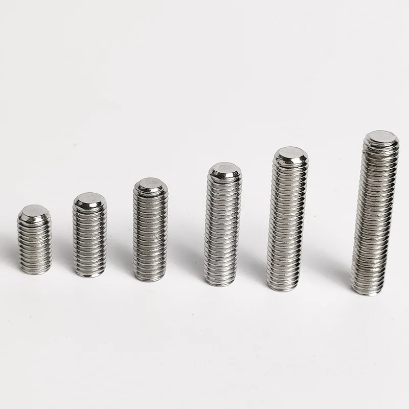 Kit Berbagai Ukuran Sekrup DIN913 Baja Hitam, Baja Anti Karat 304, Sekrup Allen Hexagonal, Sekrup Datar, Sekrup Grub M3/M4/M5/M6/M10