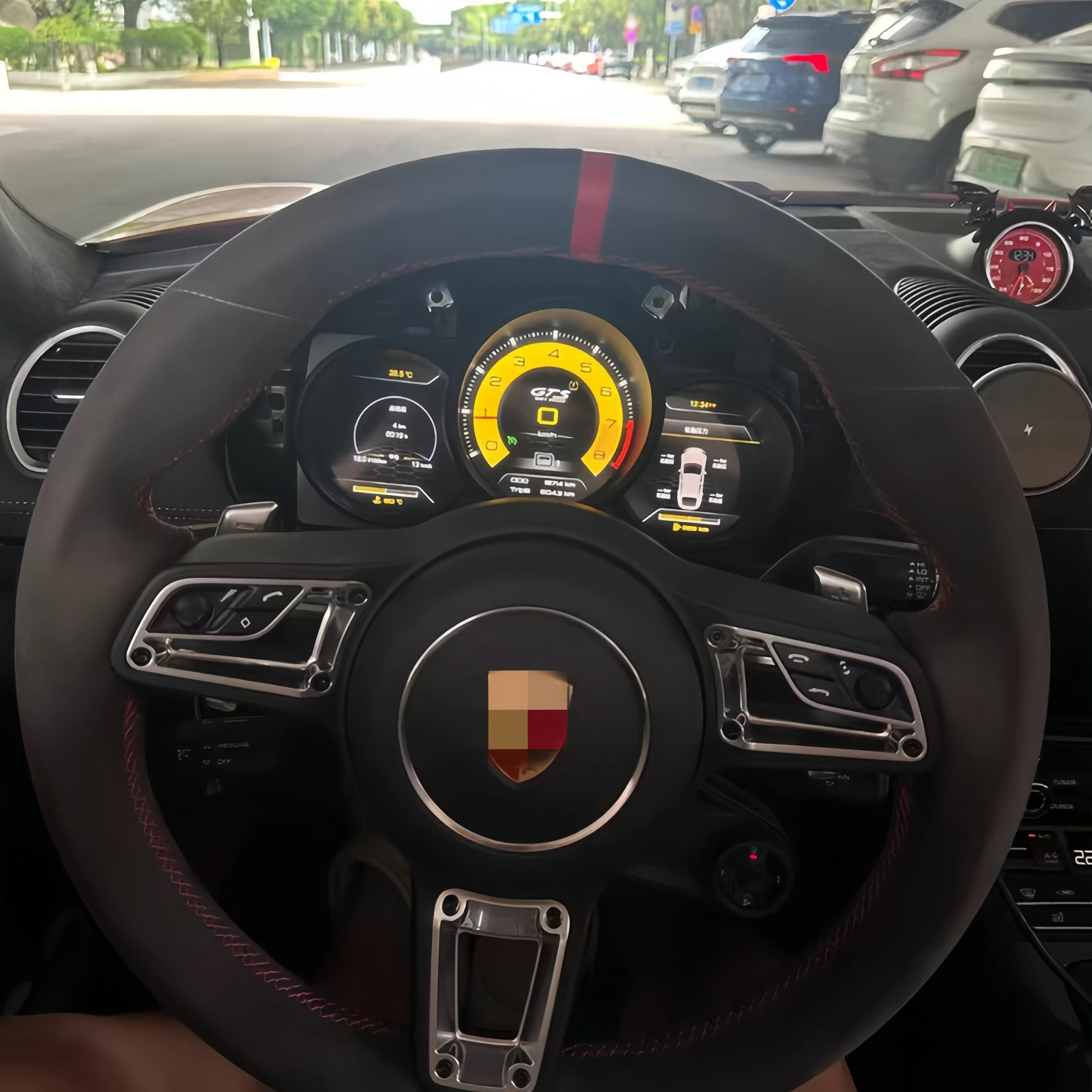 

Цифровая приборная панель (виртуальный кокпит) для Porsche Macan 2015-2022: мультимедийный проигрыватель, одометр, ЖК-экран, измеритель скорости
