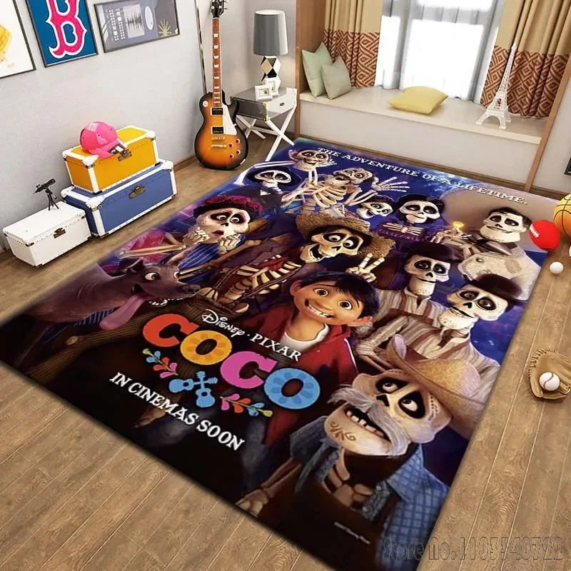 

Disney Coco Miguel Rug Carpets 80x120cm Decor for Bathroom Kids Floor Mat Living Room Children's Bedroom Sofa