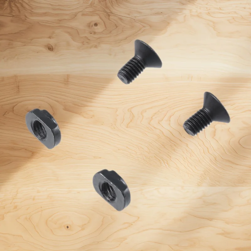steel Screw And T Nut Replacement Set