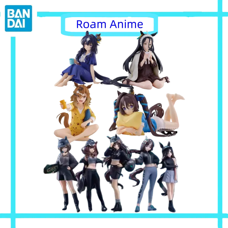 

Original Bandai Anime Model Umamusume Pretty Derby Rice Shower Agnes Tachyon Action Figures Collectible Toys Gift for Kids