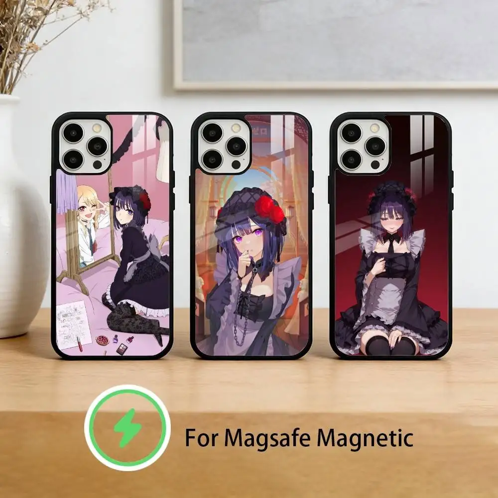 

Shizuku Kuroe Marin Kitagawa Phone Case For iPhone 17,16,15,14,13,12,Plus,Pro,Max For Magnetic Wireless Charge