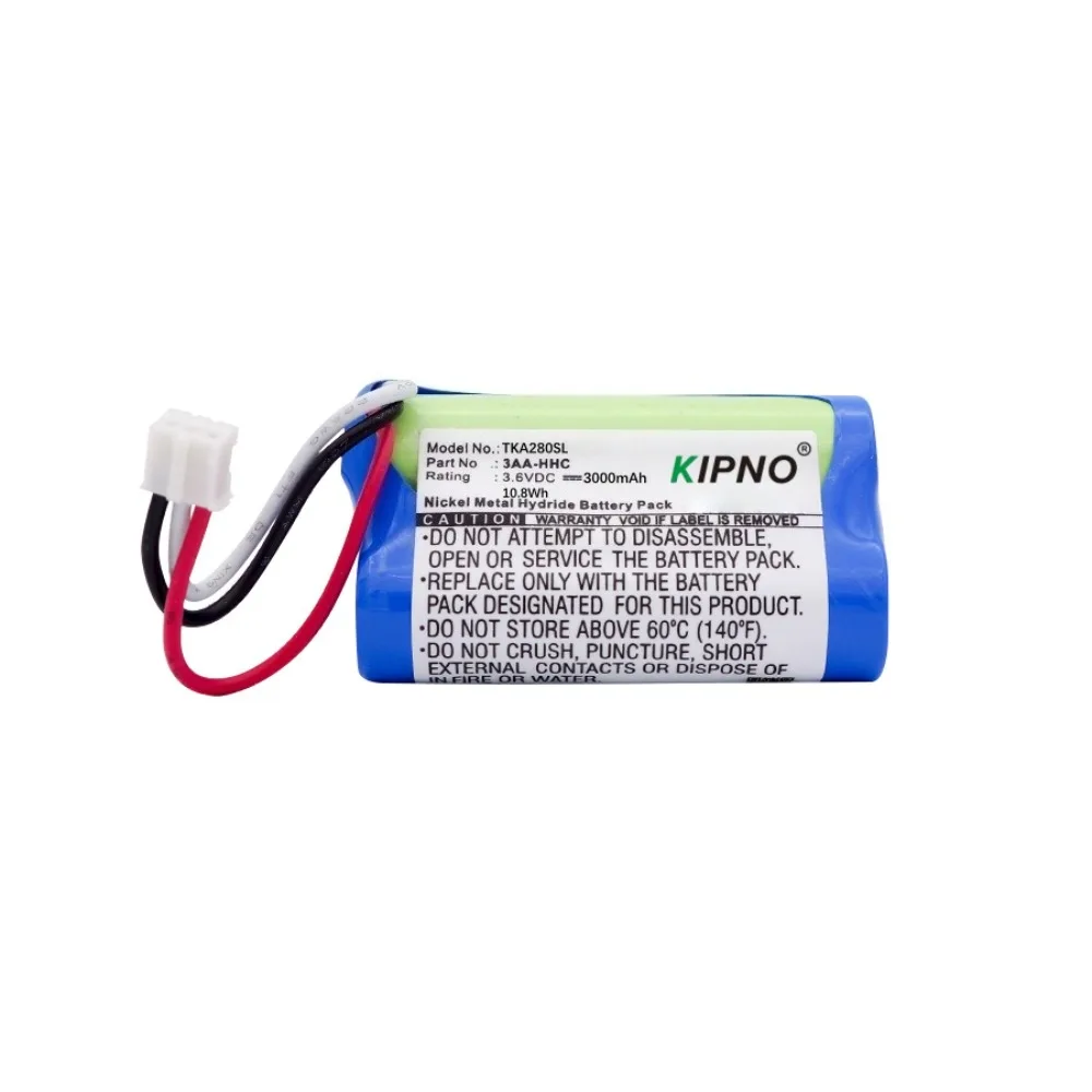 

KIPNO 3000mAh Speaker Battery for TDK Life on Record A28 Life on Record A28 Trek Flex 3AA-HHC