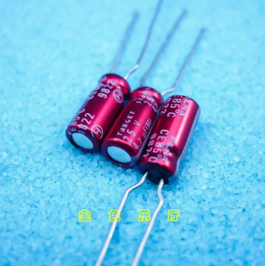 30pcs/lot Original Japanese ELNA ROD-STARGET Series 25V 4.7UF 5X12mm Audio Aluminum Electrolytic Capacitors Free Shipping