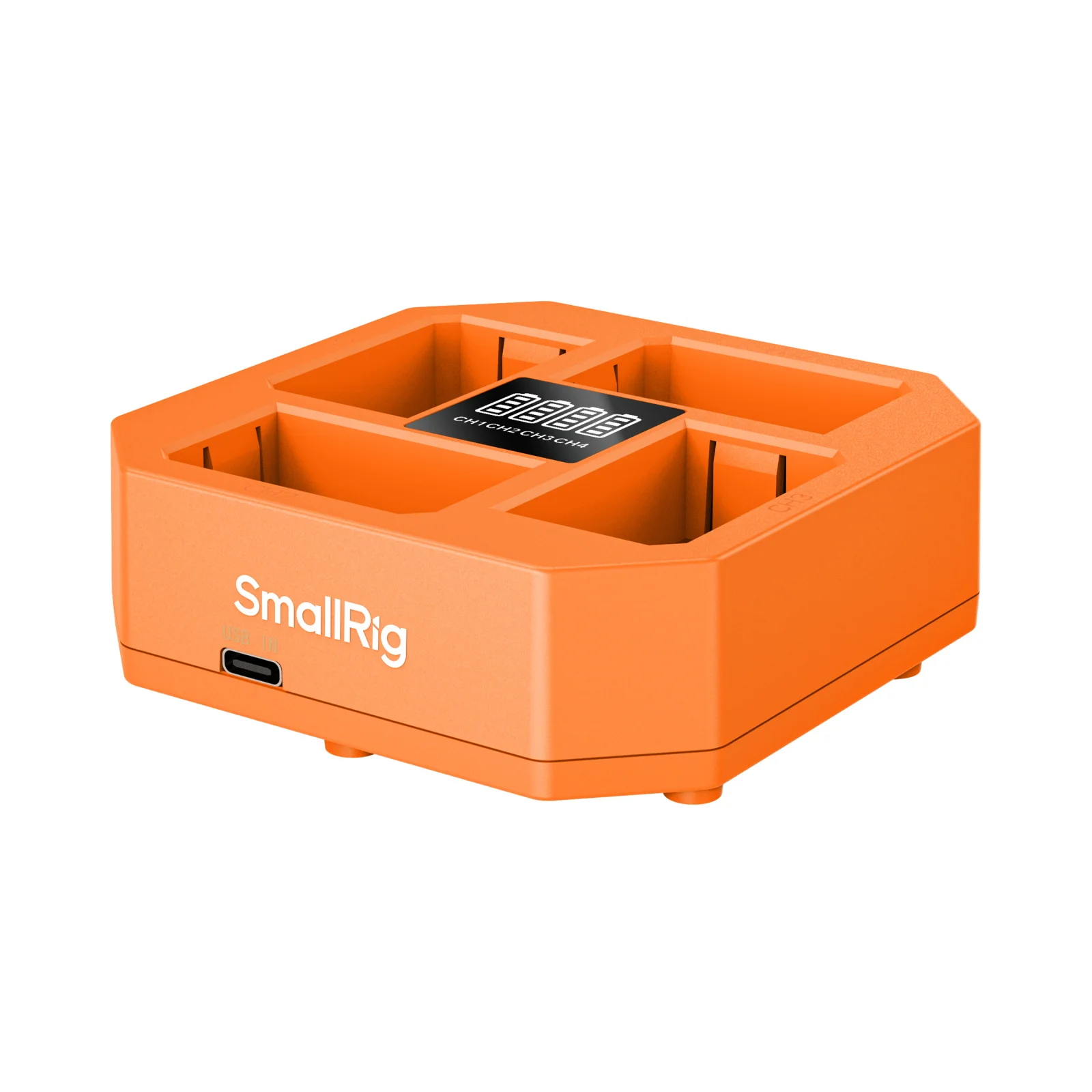 Caricabatteria per fotocamera NP-FZ100 a 4 canali con ingresso SmallRig da 60 W con monitor display a LED 4839