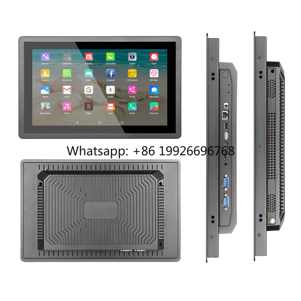 21.5 Inch Touch Screen All in One PC Narrow Embedded Industrial Computer  Capacitive Touch 16:9 Wide Screen