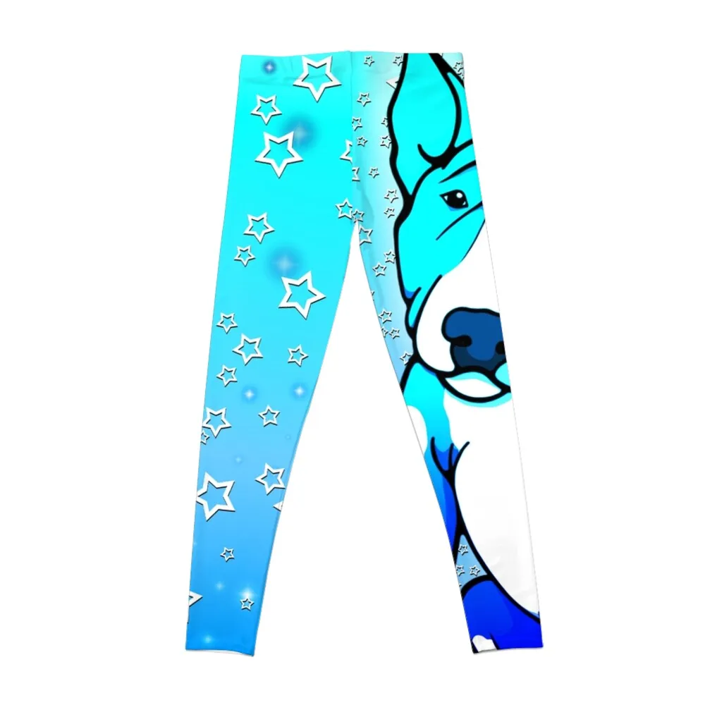 Midnight Starry Bull Terrier Leggings sports woman gym Women sportwear Womens Leggings