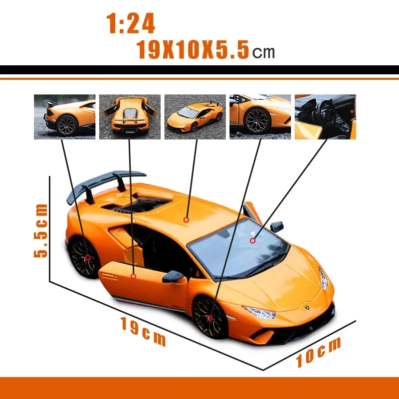 Bburago 1:24  Alloy Car Model Simulation Car Decoration Collection Gift Toy Diecast Alloy Car Model Collectible
