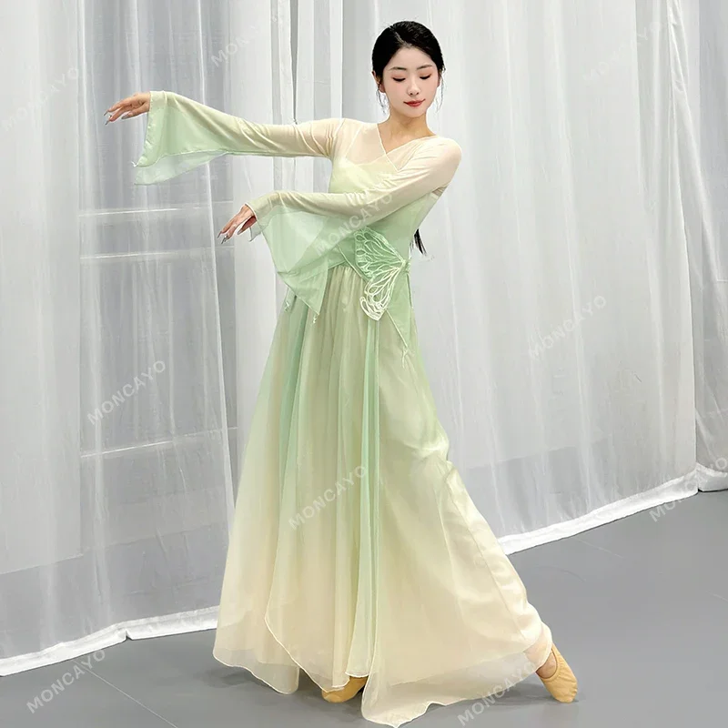 

Classic Dance Clothes Women Chinese Dance Costume Women Chinese Dance Practice Clothes Female Classic Stage Performance Suit
