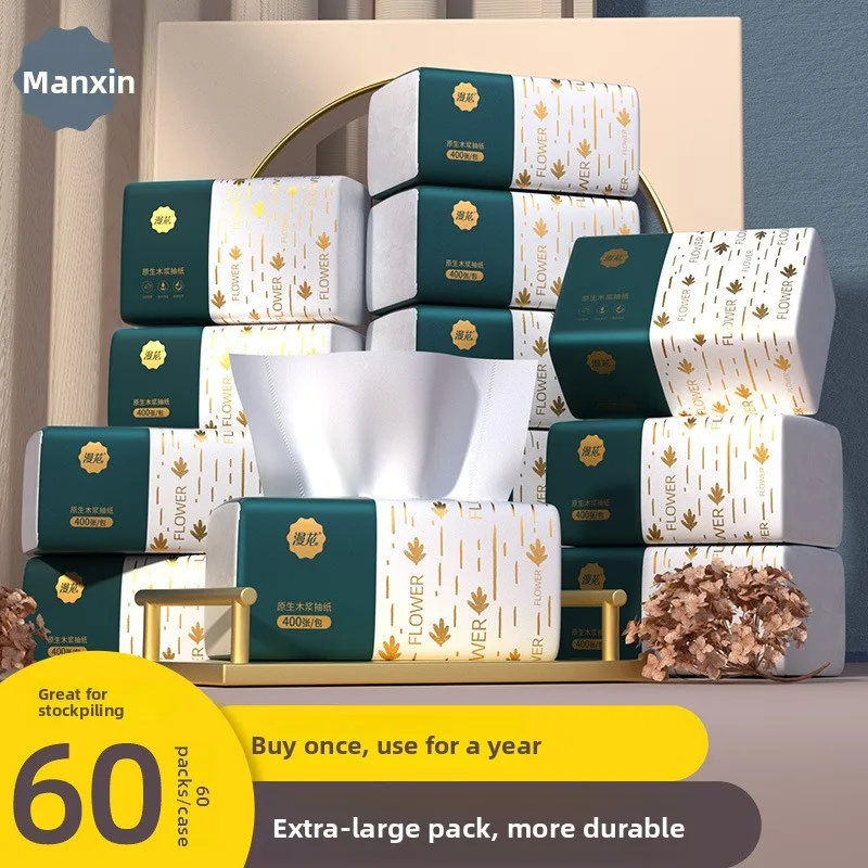 Mahan Scatola di carta igienica originale in legno da 30 Pas per uso adulto 4 strati 75 Dn per Pa Nessuna fragranza dalla Cina continentale