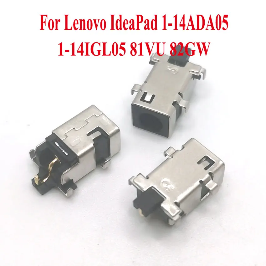 2-10PCS DC Power Jack Charging Port Socket Plug Connector For Lenovo IdeaPad 1-14ADA05 1-14IGL05 81VU 82GW Slim 1-14AST-05 81VS