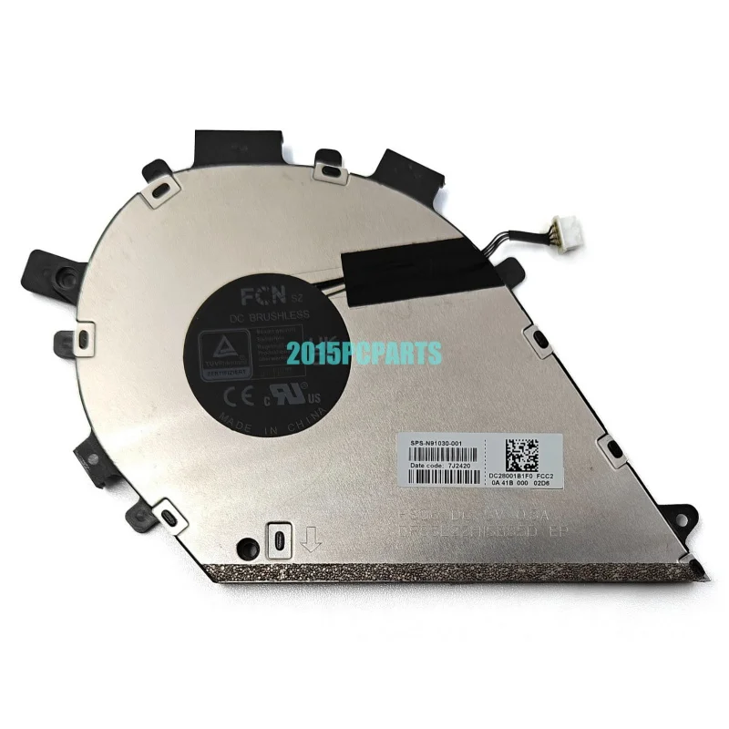 L+ New for HP Envy x360 14-FA 14-FA0013DX 14-FC 14-FC0077NR 2-in-1 CPU Fan N91030-001