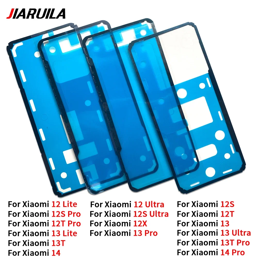 For Xiaomi Mi 12 Lite Ultra 12S 14 Pro 12T 12X 13 Lite Pro 13T Waterproof Back Cover Battery Sticker Adhesive Housing Case Glue