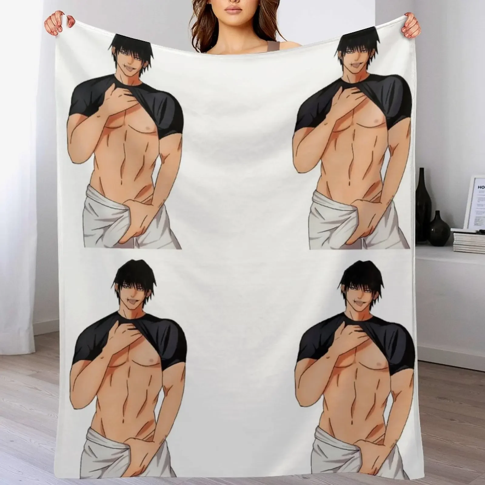 Toji Throw Blanket Lightweight Warm Blanket for Indoor Outdoor Use