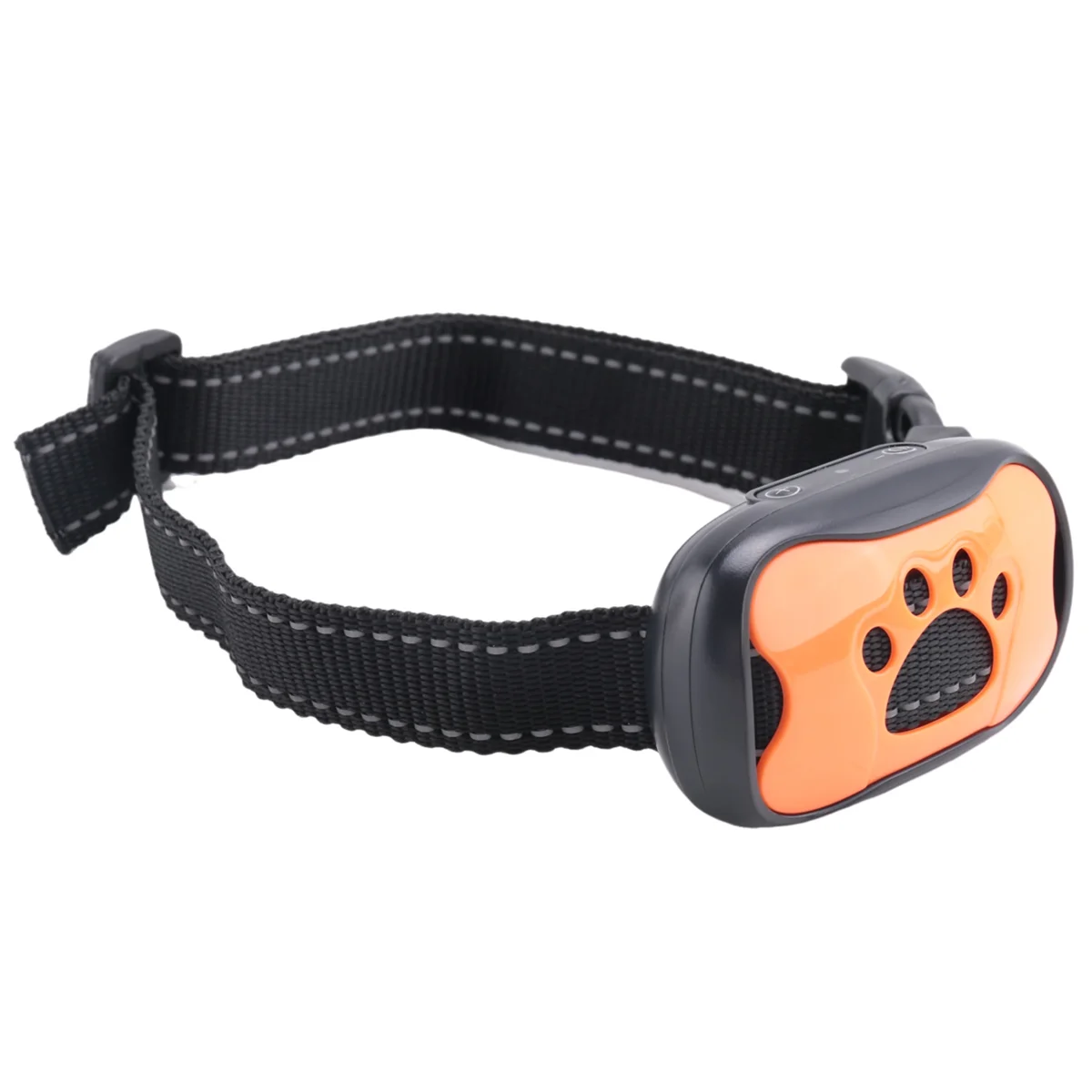 Pet Dog Anti-Barking Electric Ultrasonic Dog Anti-Barking Vibration Anti-Barking Collar Automatic Training Collar,Yellow