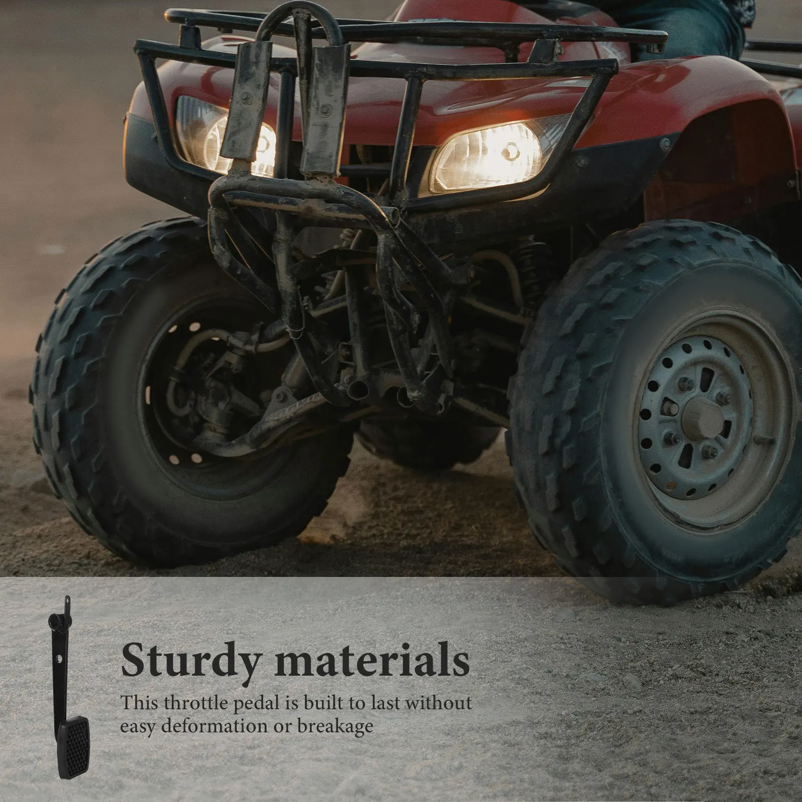 

Oil Throttle Pedal For Go Kart Atv Drift Car Metal Footrest Replacement Racing Pedal Accessory Durable Go Kart Parts