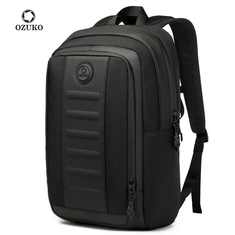 

OZUKO Business Laptop Backpack For Men Large Capacity Oxford Waterproof School Bag Multi-functional Computer Interlayer Backpack