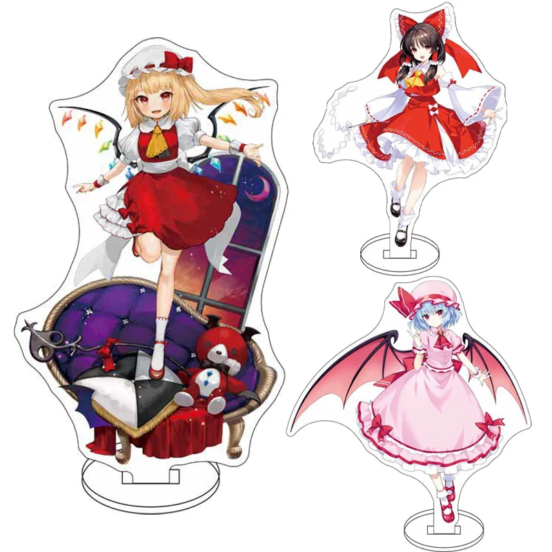 16CM Anime-Spiel Touhou Project ‌   Figur Reimu Hakurei Marisa Kirisame Sakuya Izayoi Alice Acryl-Ständer Cosplay-Ornamente Geschenke