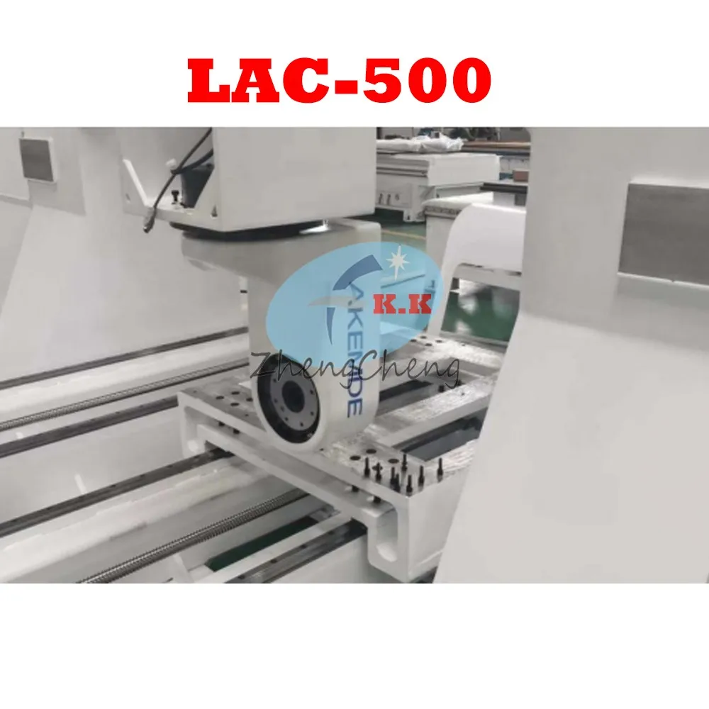 Neu cnc l-förmiger fün fachs iger kopfs ch winge rotations mechanismus lac-500 ist geeignet für gravier maschinen und fräsmaschinen