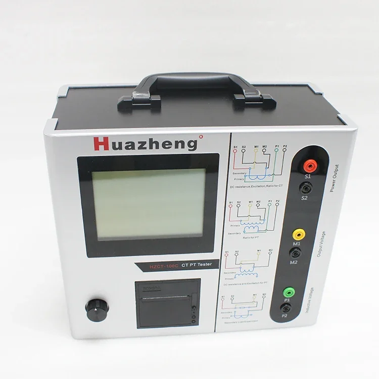 

Huazheng Electronic HZCT-100C Volt-Ampere Characteristic Tester Current Transformer Test Machine CT PT Analyzer