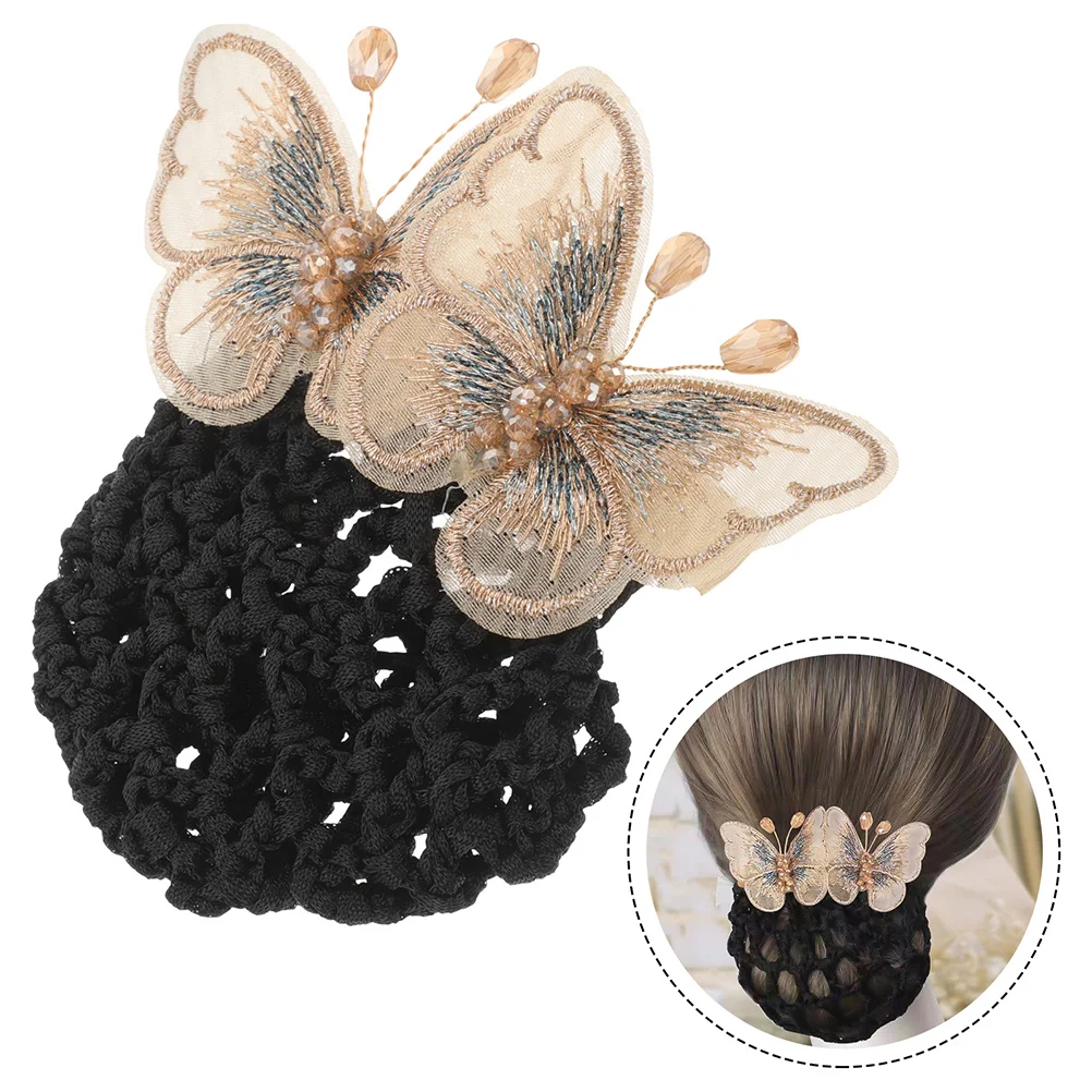 

2Pcs Hair Bun Cover Mesh Net for Ladies Professionals Easy to Use Reliable Material for Work Events Bun Hair Net Large